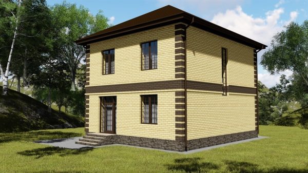 12. Проект дома B-055 Екстерьер Проект дома B-055 - фото 12