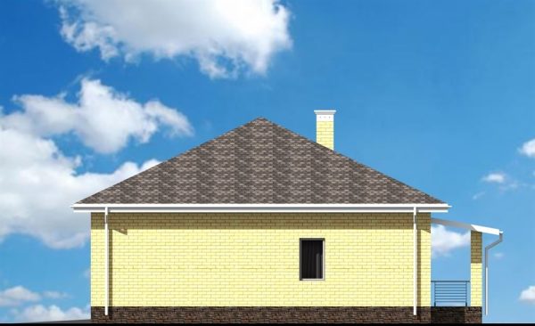 7. Проект дома B-056 Екстерьер Проект дома B-056 - фото 7