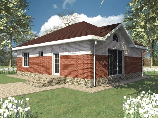 7. Проект дома B-061 Екстерьер Проект дома B-061 - фото 7