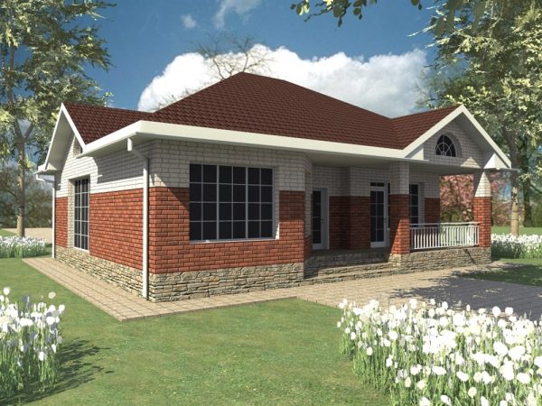 12. Проект дома B-061 Екстерьер Проект дома B-061 - фото 12