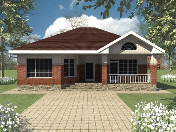 16. Проект дома B-061 Екстерьер Проект дома B-061 - фото 16