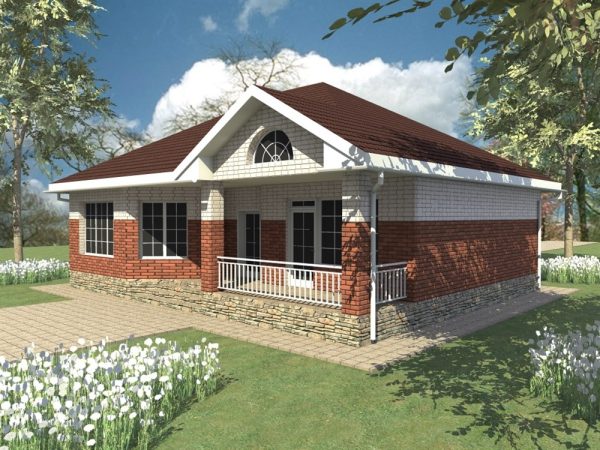 18. Проект дома B-061 Екстерьер Проект дома B-061 - фото 18