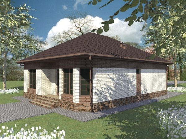 11. Проект дома B-063 Екстерьер Проект дома B-063 - фото 11