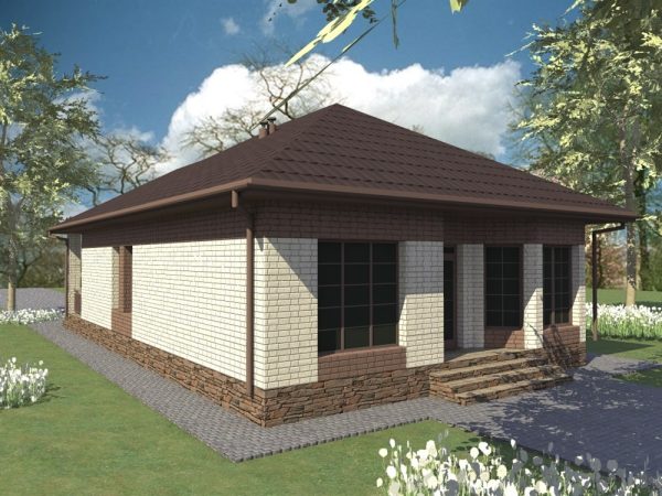 17. Проект дома B-063 Екстерьер Проект дома B-063 - фото 17