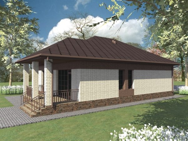 18. Проект дома B-063 Екстерьер Проект дома B-063 - фото 18