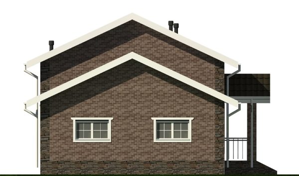 5. Проект дома B-064 Екстерьер Проект дома B-064 - фото 5