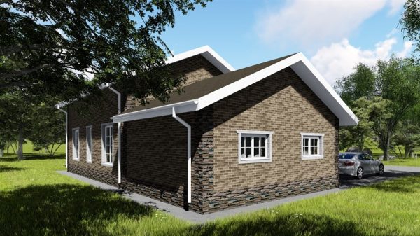 7. Проект дома B-064 Екстерьер Проект дома B-064 - фото 7