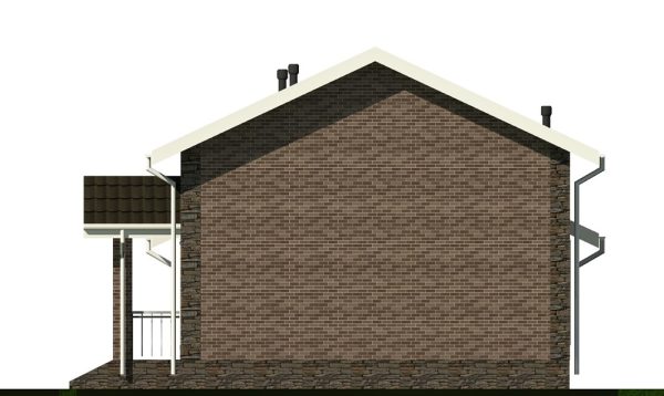 14. Проект дома B-064 Екстерьер Проект дома B-064 - фото 14