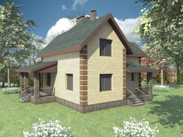 3. Проект дома B-078 Екстерьер Проект дома B-078 - фото 3