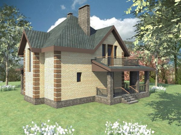 8. Проект дома B-078 Екстерьер Проект дома B-078 - фото 8