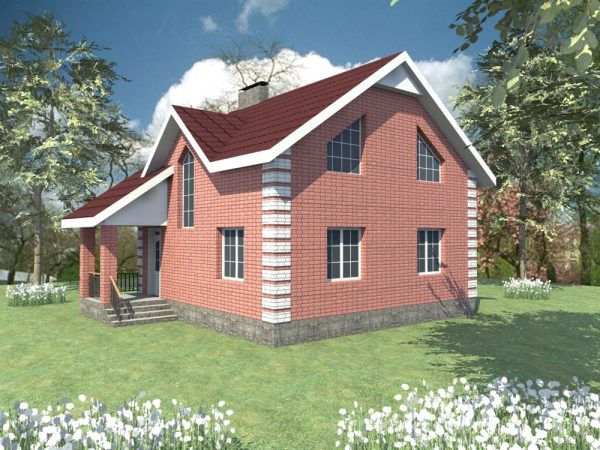 1. Проект дома B-081 Екстерьер Проект дома B-081 - фото 1