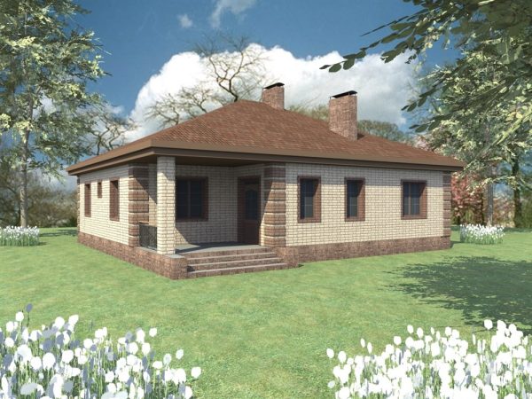 5. Проект дома B-082 Екстерьер Проект дома B-082 - фото 5