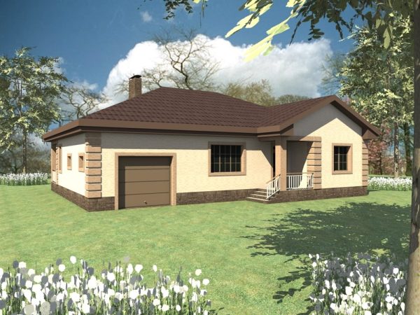 2. Проект дома B-087 Екстерьер Проект дома B-087 - фото 2