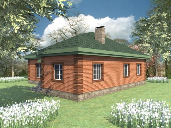 5. Проект дома B-089 Екстерьер Проект дома B-089 - фото 5