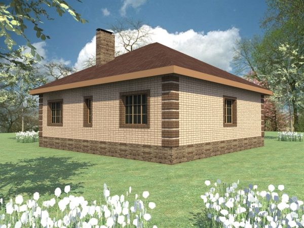 1. Проект дома B-091 Екстерьер Проект дома B-091 - фото 1