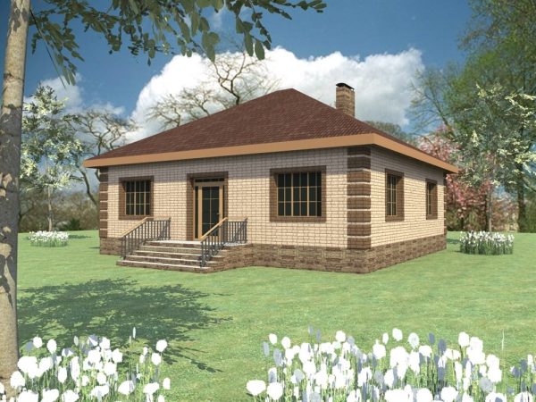 5. Проект дома B-091 Екстерьер Проект дома B-091 - фото 5