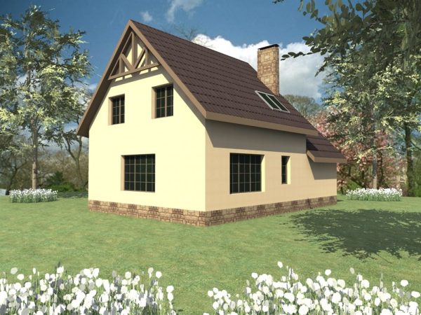 5. Проект дома B-092 Екстерьер Проект дома B-092 - фото 5