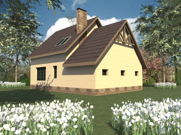 6. Проект дома B-092 Екстерьер Проект дома B-092 - фото 6