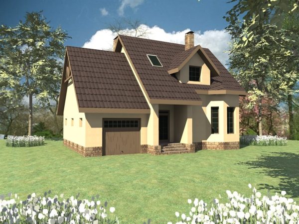 7. Проект дома B-092 Екстерьер Проект дома B-092 - фото 7