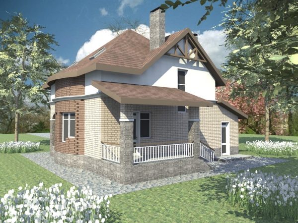 6. Проект дома B-101 Екстерьер Проект дома B-101 - фото 6