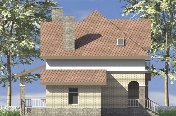 8. Проект дома B-101 Екстерьер Проект дома B-101 - фото 8