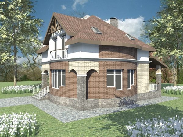 18. Проект дома B-101 Екстерьер Проект дома B-101 - фото 18