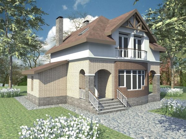 21. Проект дома B-101 Екстерьер Проект дома B-101 - фото 21