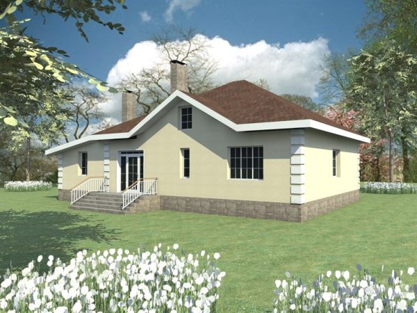 6. Проект дома B-102 Екстерьер Проект дома B-102 - фото 6