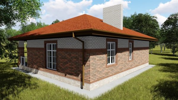 2. Проект дома B-103 Екстерьер Проект дома B-103 - фото 2