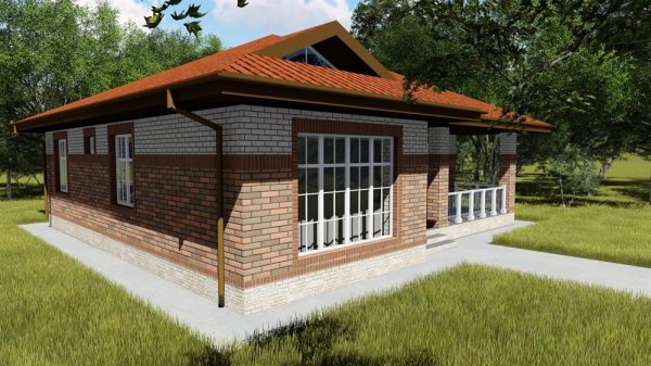 12. Проект дома B-103 Екстерьер Проект дома B-103 - фото 12
