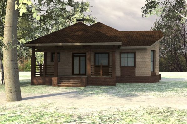 5. Проект дома B-140 Екстерьер Проект дома B-140 - фото 5