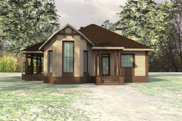 7. Проект дома B-140 Екстерьер Проект дома B-140 - фото 7