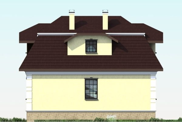 15. Проект дома B-153 Екстерьер Проект дома B-153 - фото 15