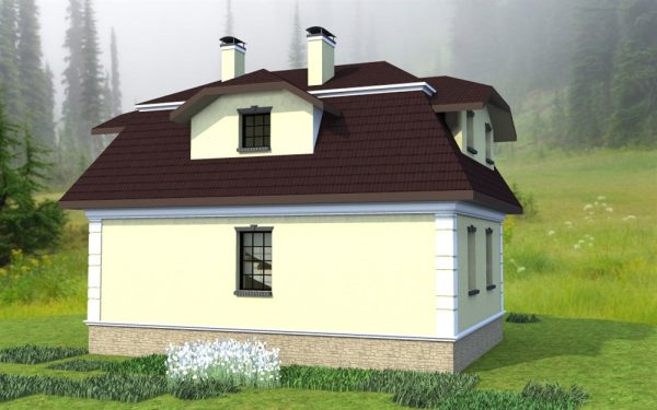 16. Проект дома B-153 Екстерьер Проект дома B-153 - фото 16