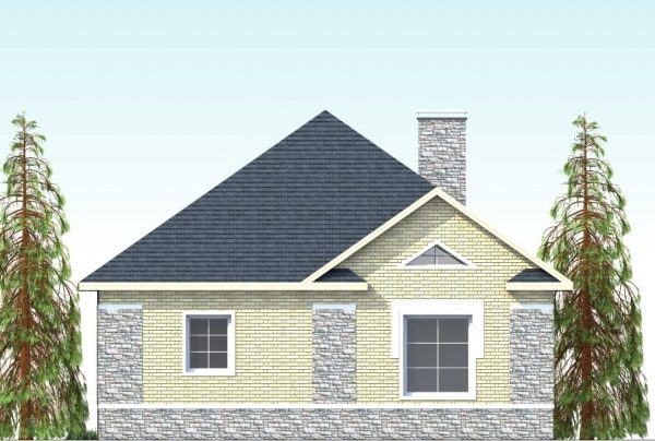 10. Проект дома B-158 Екстерьер Проект дома B-158 - фото 10