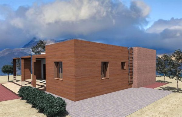 18. Проект дома B-173 Екстерьер Проект дома B-173 - фото 18