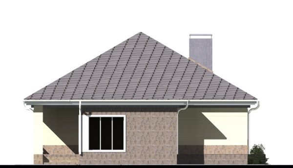 15. Проект дома B-184 Екстерьер Проект дома B-184 - фото 15