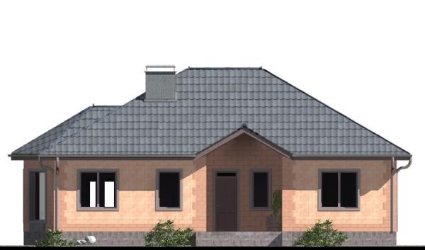 6. Проект дома B-185 Екстерьер Проект дома B-185 - фото 6
