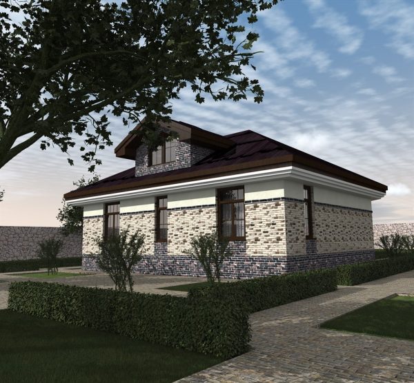 2. Проект дома B-188 Екстерьер Проект дома B-188 - фото 2