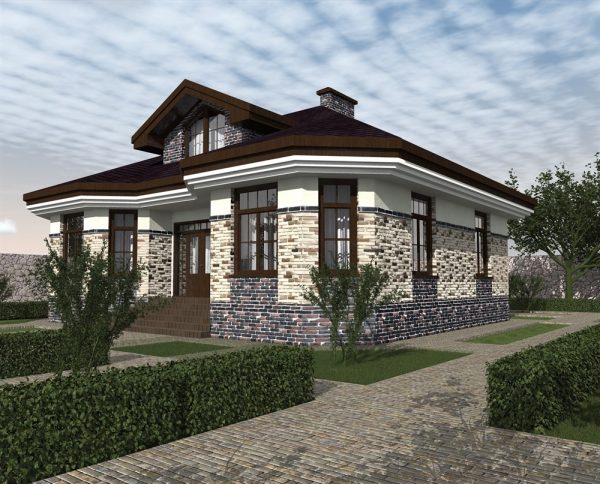 5. Проект дома B-188 Екстерьер Проект дома B-188 - фото 5