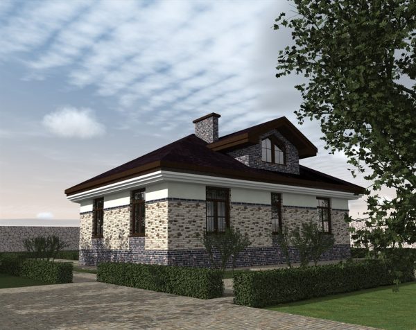 12. Проект дома B-188 Екстерьер Проект дома B-188 - фото 12