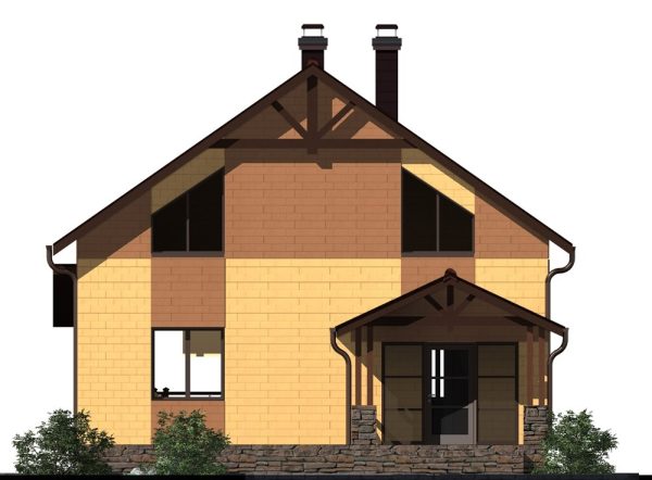 2. Проект дома B-189 Екстерьер Проект дома B-189 - фото 2