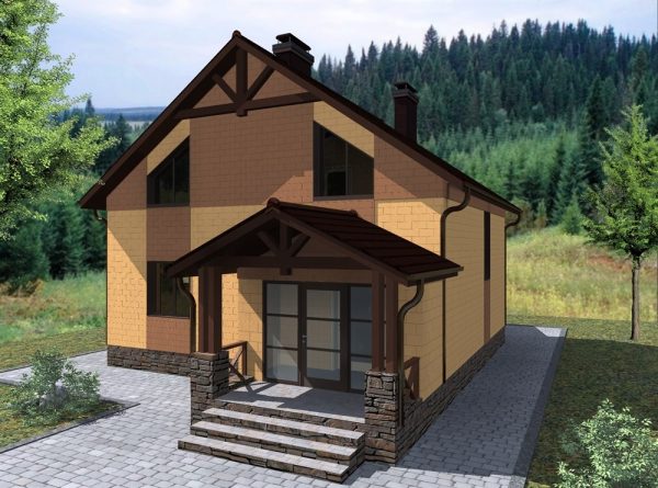 6. Проект дома B-189 Екстерьер Проект дома B-189 - фото 6