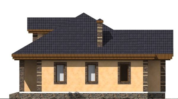 13. Проект дома B-195 Екстерьер Проект дома B-195 - фото 13