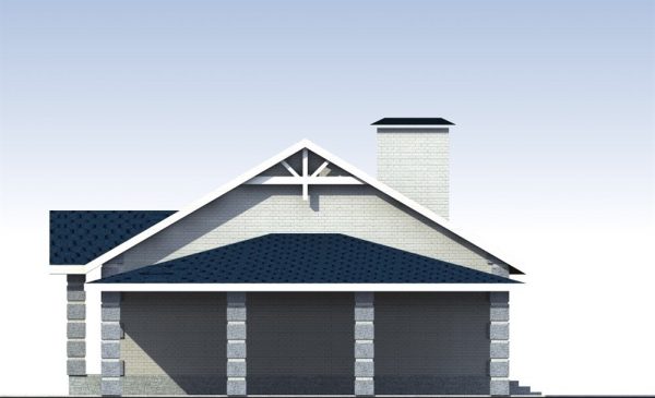 4. Проект дома B-199 Екстерьер Проект дома B-199 - фото 4