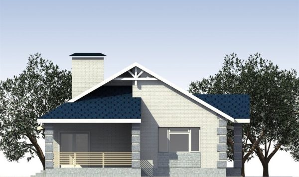 5. Проект дома B-199 Екстерьер Проект дома B-199 - фото 5