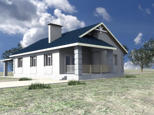 7. Проект дома B-199 Екстерьер Проект дома B-199 - фото 7