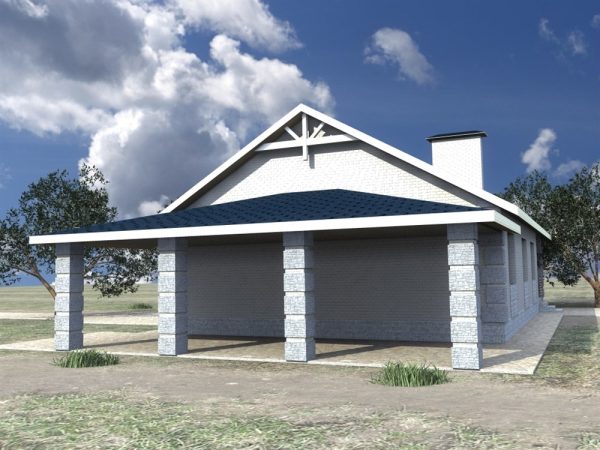 10. Проект дома B-199 Екстерьер Проект дома B-199 - фото 10