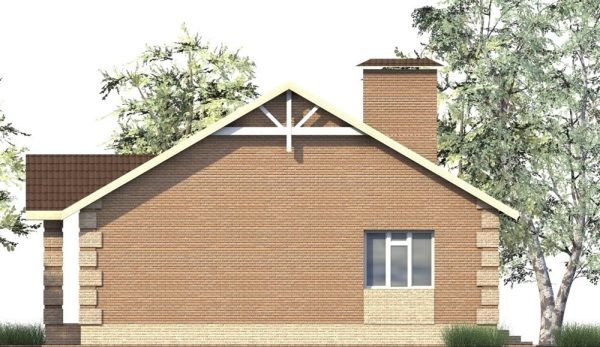 3. Проект дома B-200 Екстерьер Проект дома B-200 - фото 3
