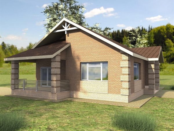 5. Проект дома B-200 Екстерьер Проект дома B-200 - фото 5